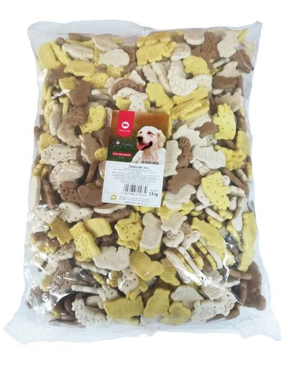 MACED - Biscuits pour chiens "Animal mix" - 10 kg