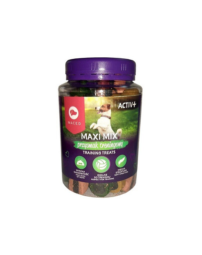 MACED Maxi Mix Soft - Friandises moelleuses d'entraînement pour chiens - 300 g