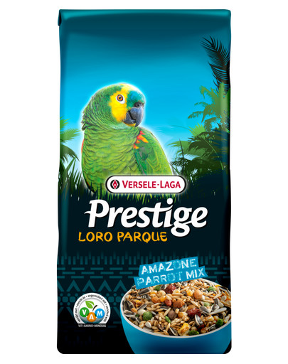 VERSELE-LAGA Amazone Parrot Mix Mélange de graines + granulés VAM - Perroquets Amazone 15kg