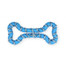 PET NOVA Dog Lifestyle corde en forme d'os 20cm, bleu, arôme de menthe