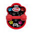 PET NOVA DOG LIFE STYLE Haltère avec cloche 14cm, rouge, goût bœuf