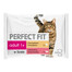 PERFECT FIT Cat Adult 1+ Mélange d'aliments humides en sauce 4x85 g