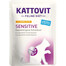 KATTOVIT Feline Diet Sensitive - Poulet et dinde pour les chats sensibles souffrant de certaines allergies - 85 g