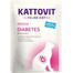 KATTOVIT Feline Diet Diabetes - Saumon pour la régulation de l'apport en glucose (diabète) - 85 g