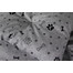 PET IDEA Coussin pour lit de chien M 75 x 50 cm gris
