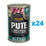 BELCANDO Super Premium Dinde, riz et courgettes 24x400 g