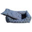 FERA Panier canapé-lit avec coussin 64 x 48 cm cendré avec des pattes