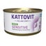 KATTOVIT Feline Diet Sensitive Aliments humides à base de dinde pour les chats sensibles aux allergies 12x85 g