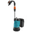 GARDENA Pompe à eau de pluie sans fil 2000/2 18V P4A avec batterie rechargeable