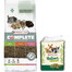 VERSELE-LAGA Complete Cavia Aliments extrudés pour cochons d'Inde 8 kg + Nature Timothy Hay Foin 1 kg