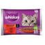 WHISKAS Repas classiques Poulet et bœuf en sauce 4x85g
