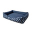 FERA Canapé-lit avec coussin 64 x 48 cm acier avec pieds
