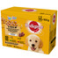 PEDIGREE Vital Protection Portionsbeutel Multipack Junior mit - 4 variétés de viandes en gelée pour jeunes chiens - 48 x 100g