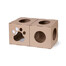 CARTON+ PETS Twins Deux niches modulaires en carton pour chats