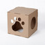 CARTON+ PETS Twins Deux niches modulaires en carton pour chats