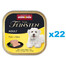 ANIMONDA Vom Feinsten Adult Turkey&Cheese -  dinde et fromage pour chiens adultes 22x150 g
