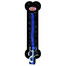 PET NOVA Laisse élastique 2.5cm x120-180cm bleu