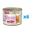 ANIMONDA Carny Adult Nourriture pour chat sans céreals 6 x 200g