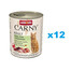ANIMONDA Carny Adult Chicken, Turkey, Rabbit   poulet, dinde et lapin pour les chats adultes 12x800 g
