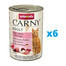 ANIMONDA Carny Poulet, dinde et crevettes 6 x 400 g