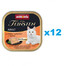 ANIMONDA Vom Feinsten Pâtée poulet, saumon et épinards 12x100g