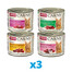 ANIMONDA Carny Set de 4 saveurs différentes 12 x 200 g