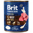BRIT Premium by Nature - viande de bœuf et abats pour chiens - 800 g