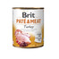 BRIT Pate&Meat turkey - Pâtée de dinde pour chiens - 800 g