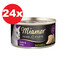 MIAMOR Feine Filets Naturell Chicken&Duck 24x80g poulet et canard dans sa propre sauce