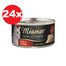 MIAMOR Feine Filets Naturell Chicken&Shrimps 24x80g poulet et crevettes dans leur propre sauce