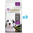 APPLAWS Dog Dry Puppy - Poulet sans céréales pour chiots de grandes races - 6 kg (3x2 kg)