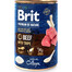 BRIT Premium by Nature Beef and tripes - nourriture naturelle pour chiens à base de bœuf et d'abats - 400 g