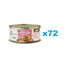 APPLAWS Dog Tin Taste Toppers - Blanc de poulet, jambon et légumes en bouillon - 72x156 g