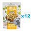APPLAWS Dog Pouch Taste Toppers - Blanc de poulet, brocoli, pommes et quinoa en bouillon - 12x85 g