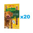 JOSERA JosiDog Meat Sticks Bâtonnets de poulet pour chiens 20x33g
