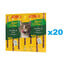 JOSERA JosiCat Meat Sticks bâtonnets de poulet et de canard pour chats 20x35g