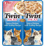 INABA Twin Thon au poulet et aux coquilles Saint-Jacques dans un bouillon pour chats 2x40 g