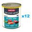 ANIMONDA GranCarno Adult saumon et épinards 12x800g