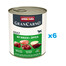 ANIMONDA GranCarno Adult - Nourriture humide avec du cerf et des pommes pour chiens - 6x800 g