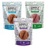 SIMPLY FROM NATURE Meat Strips Bâtonnets de viande Assortiment de saveurs poulet, canard, lapin 3x80 g