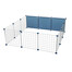 ZOLUX NEOLIFE Enclos Neopark pour coati domestique 105 x 105 x 35 bleu