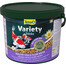 TETRA Pond Variety Sticks - trois sticks différents comme nourriture principale pour tous les poissons de bassin - 10 L