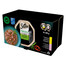 SHEBA Nature's Collection Mixed Flavours en barquette 8x85g poulet aux poivrons et saumon aux petits pois