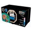 SHEBA Classics Fish Flavours 8x85g en barquettes avec saumon, poisson blanc et carottes, thon et légumes, cabillaud