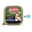 RINTI Feinest Bio Poultry Pure&Poultry hearts volailles et cœurs de volailles 12x150 g