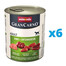 ANIMONDA GranCarno boeuf et coeurs de canard 6 x 800 g