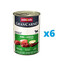 ANIMONDA GranCarno Adult Aliment humide avec bœuf, cerf et pomme pour chiens 6x400 g
