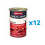 ANIMONDA GranCarno Junior Lot au boeuf et coeurs de dinde 12 x 400 g