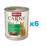 ANIMONDA Carny Adult Combinaison de bœuf, dinde et lapin 6 x 800 g