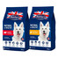 BUTCHER'S Natural&Healthy Mixed flavours pour chiens avec du poulet et du bœuf 2 x 10 kg